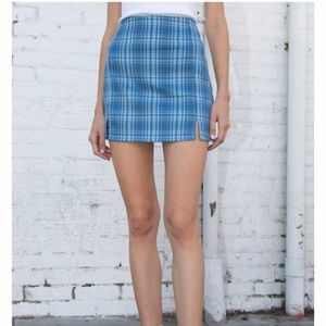 Brandy Melville plaid skirt